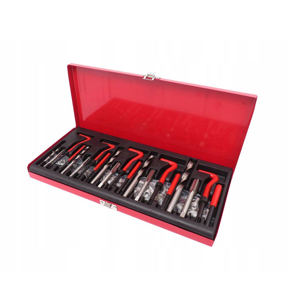 eGOSPODARi.ro Kit reparatii filete cu 131 elemente, valiza de transport inclusa, KRAFT Profi K10590, Poza14