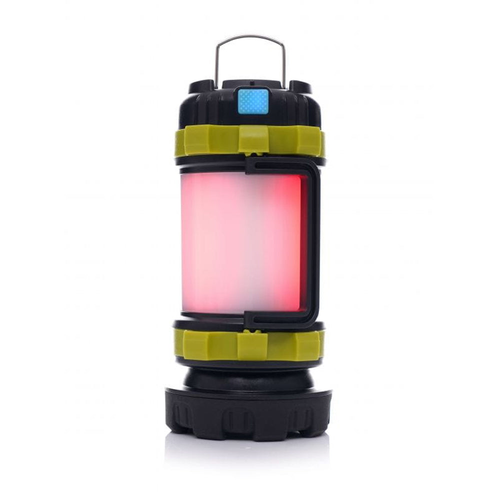 eGOSPODARi.ro Lanterna LED Alb-Rosu pentru camping, drumetii, pescuit, agricultura, acumulator 3000mAh, reincarcare prin USB, KRAFT Profi K1240, Poza9