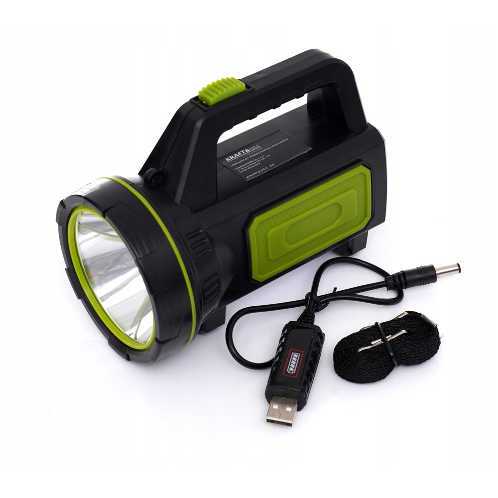 eGOSPODARi.ro Lanterna LED cu acumulator, iluminare 1200Lm, reincarcabila, KRAFT Profi K1241, Poza4