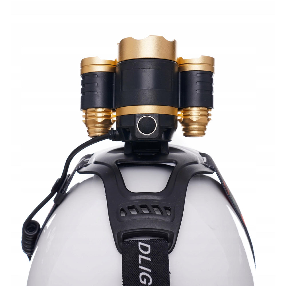 eGOSPODARi.ro Lanterna LED pentru cap, vizibila de la 500m, KRAFT Profi K1246, Poza2
