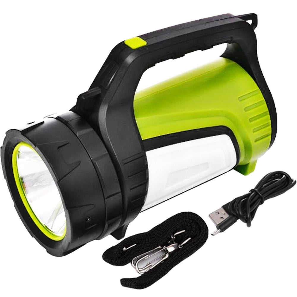 eGOSPODARi.ro Lanterna camping, pescuit, agricultura, cu acumulator 8000mAh reincarcabil prin USB, KRAFT Profi K1243, Poza4
