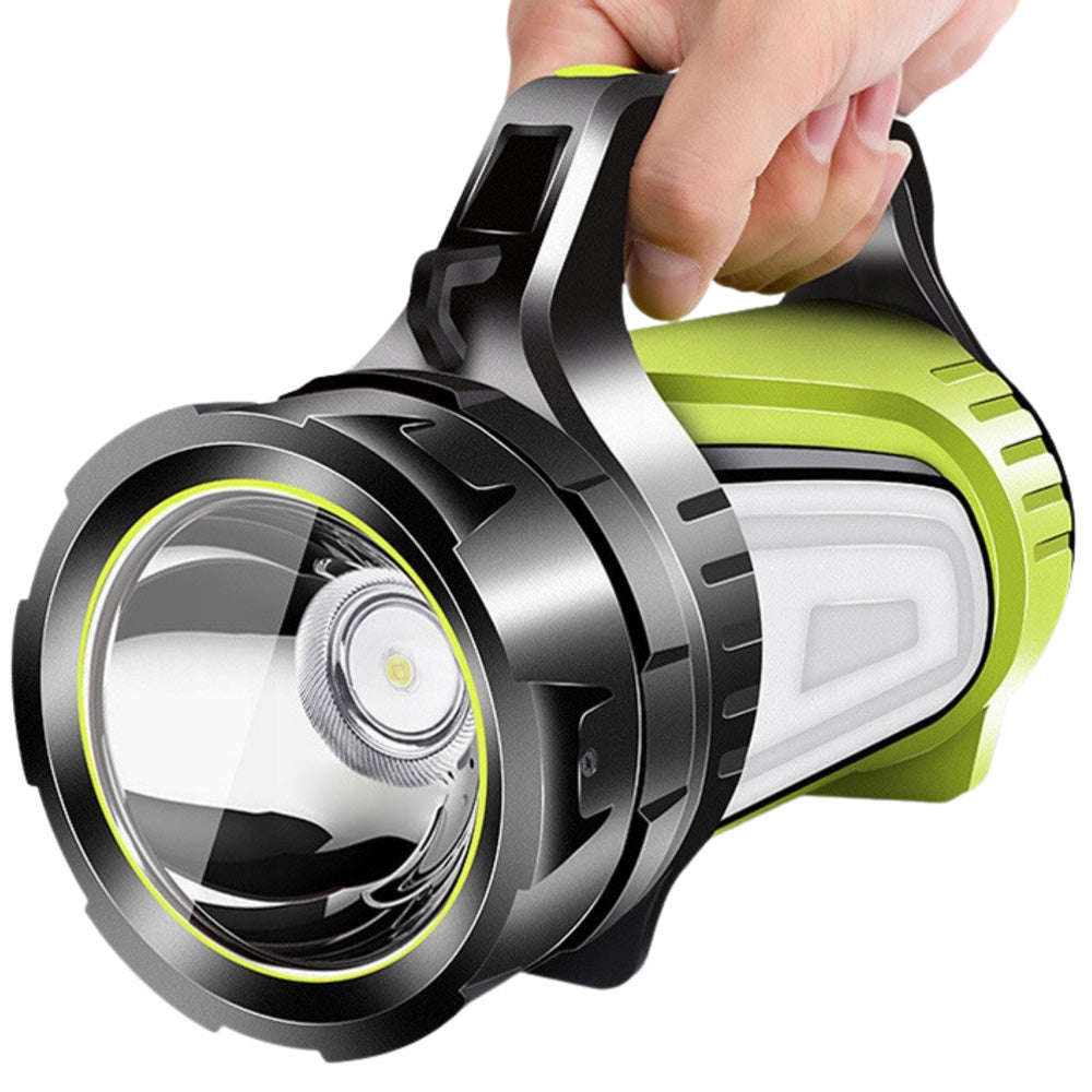 eGOSPODARi.ro Lanterna camping, pescuit, agricultura, cu acumulator 8000mAh reincarcabil prin USB, KRAFT Profi K1243, Poza3