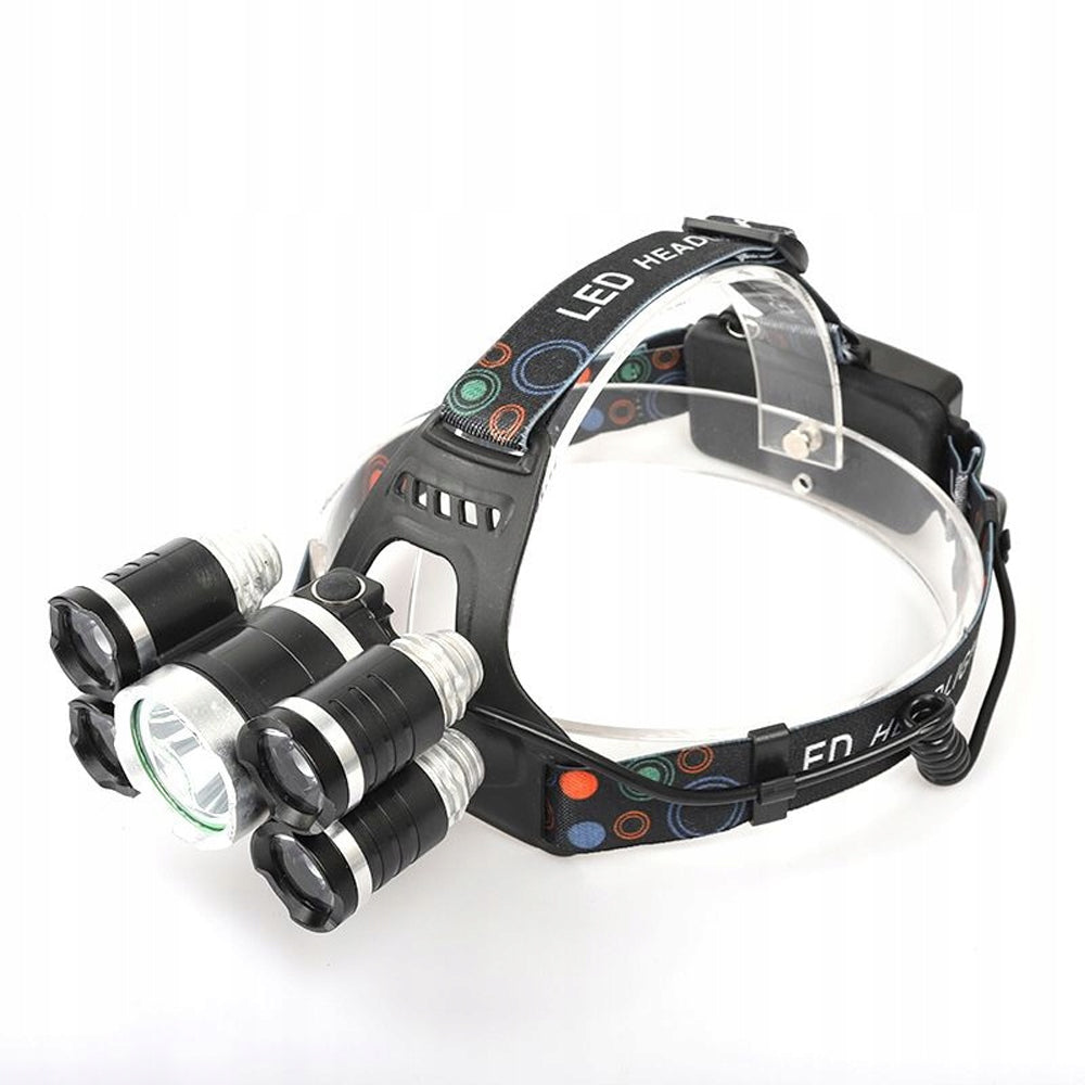 eGOSPODARi.ro Lanterna cu LED fixare pe cap, 5 LED, reglaje multiple, KRAFT Profi K1247, Poza9