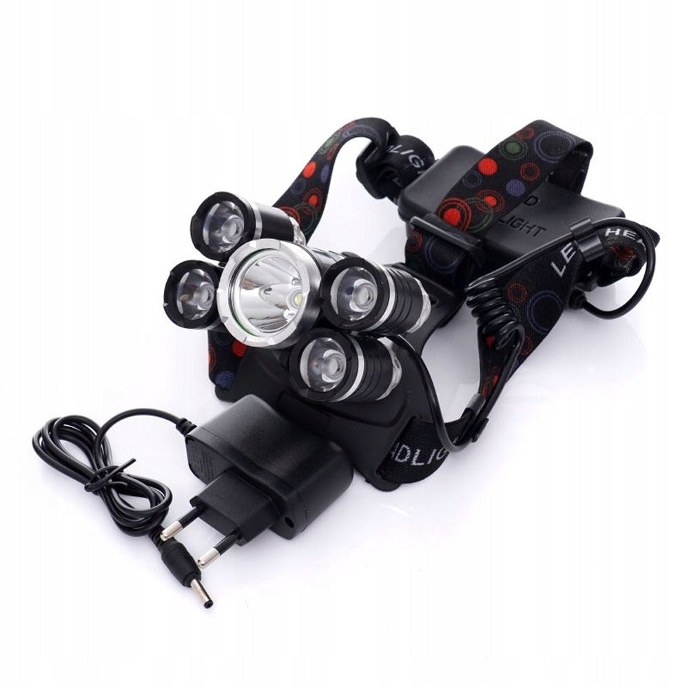 eGOSPODARi.ro Lanterna cu LED fixare pe cap, 5 LED, reglaje multiple, KRAFT Profi K1247, Poza10
