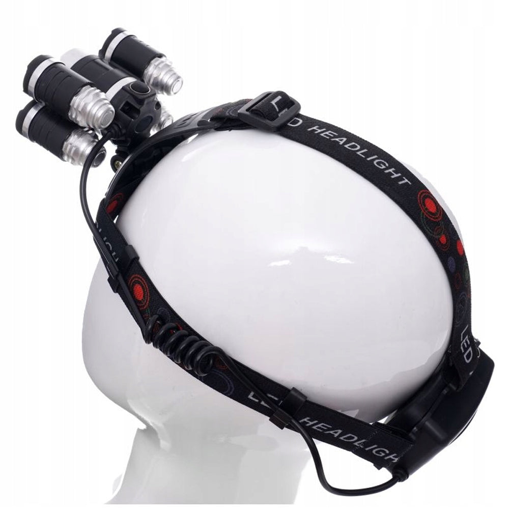 eGOSPODARi.ro Lanterna cu LED fixare pe cap, 5 LED, reglaje multiple, KRAFT Profi K1247, Poza5