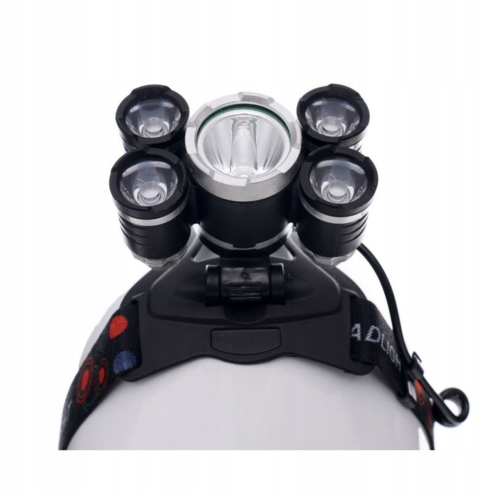 eGOSPODARi.ro Lanterna cu LED fixare pe cap, 5 LED, reglaje multiple, KRAFT Profi K1247, Poza7