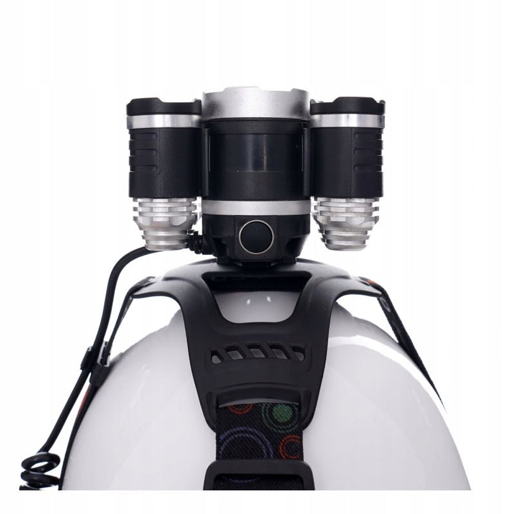 eGOSPODARi.ro Lanterna cu LED fixare pe cap, 5 LED, reglaje multiple, KRAFT Profi K1247, Poza6