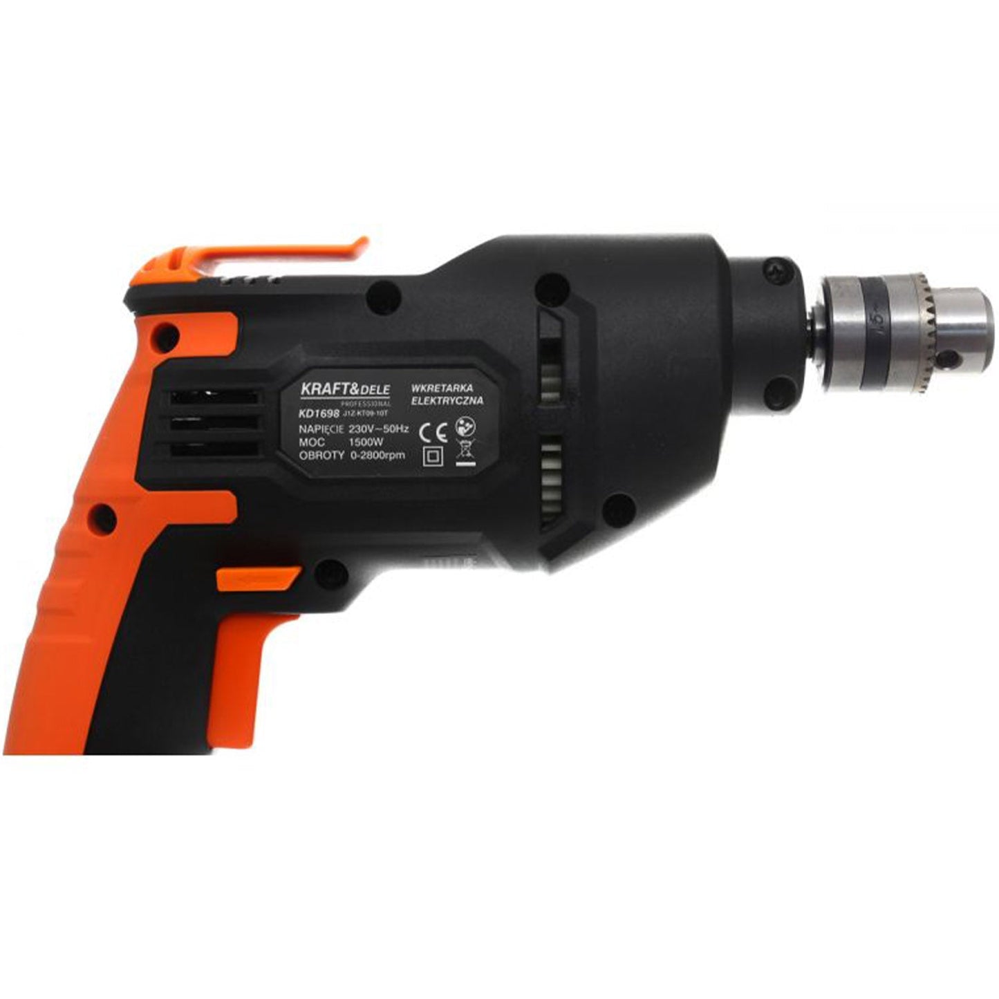 eGOSPODARi.ro Masina de gaurit si insurubat 1500W, 2800 RPM, KRAFT Profi K1698, Poza4