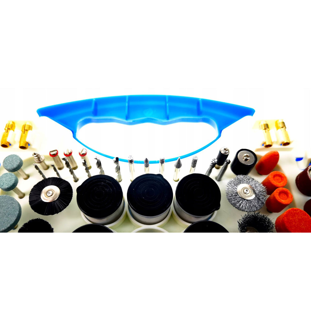 eGOSPODARi.ro Masina de gravat cu 210 accesorii, 270W, 35000RPM, KRAFT Profi K10753, Poza11
