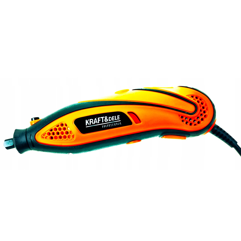 eGOSPODARi.ro Masina de gravat cu 210 accesorii, 270W, 35000RPM, KRAFT Profi K10753, Poza3