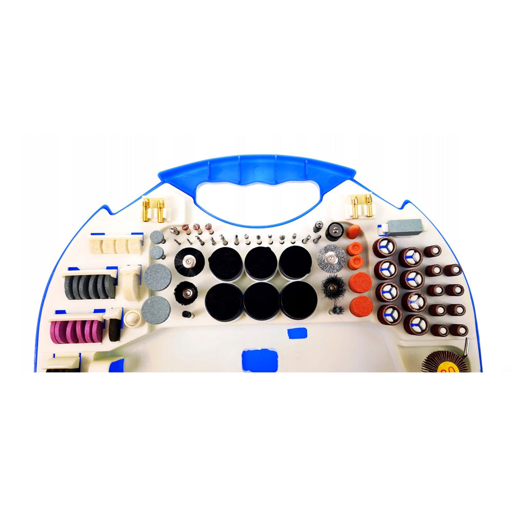 eGOSPODARi.ro Masina de gravat cu 210 accesorii, 270W, 35000RPM, KRAFT Profi K10753, Poza10