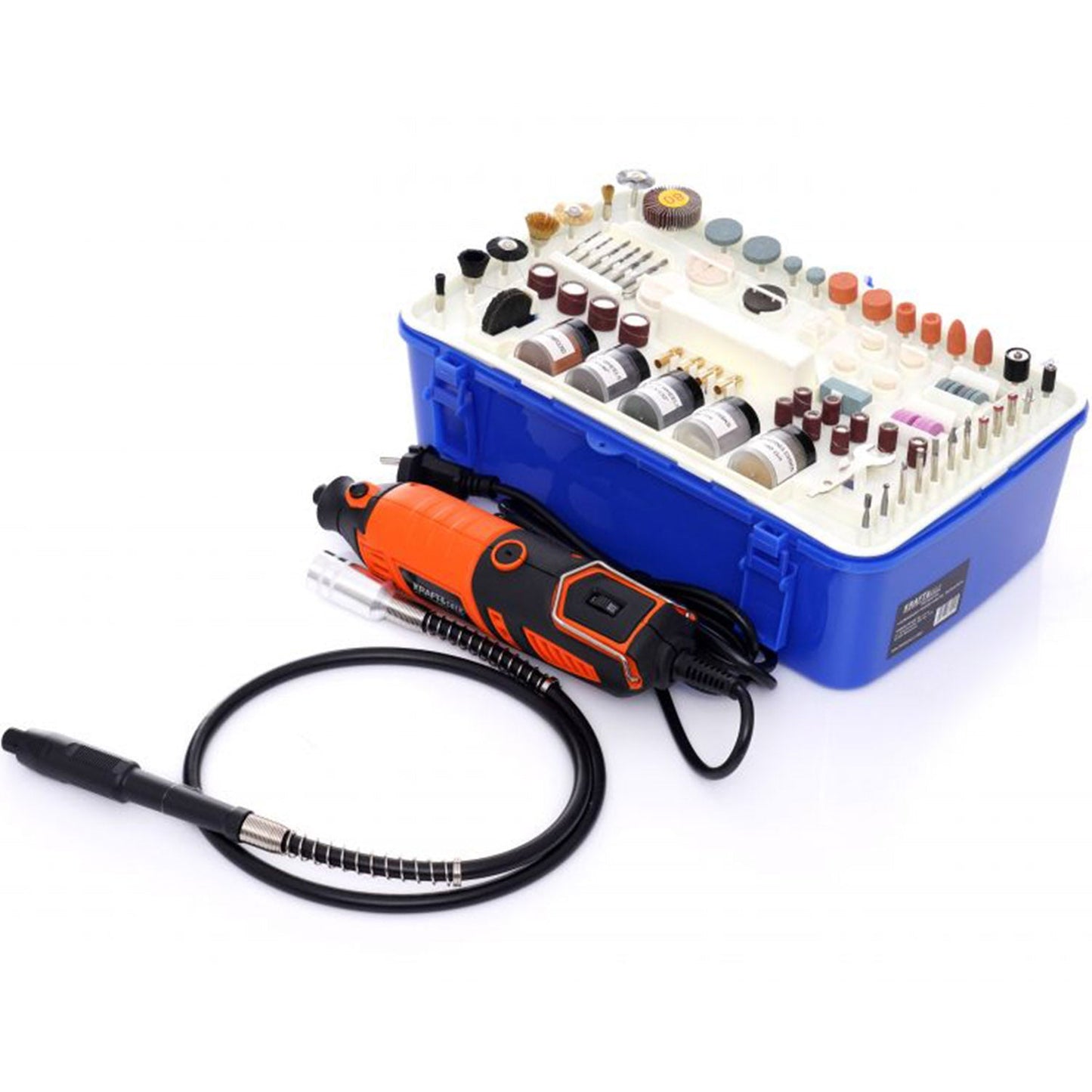 eGOSPODARi.ro Masina de gravat cu 218 elemente, 270W, 32500RPM, KRAFT Profi K10751, Poza13