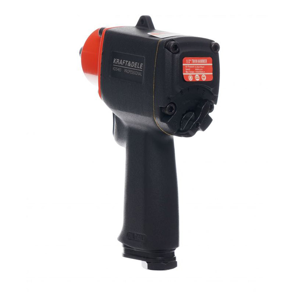 eGOSPODARi.ro Masina de insurubat pneumatica cu impact, Drive 1/2", reglabila 850-1100 Nm, KRAFT Profi K5463, Poza4