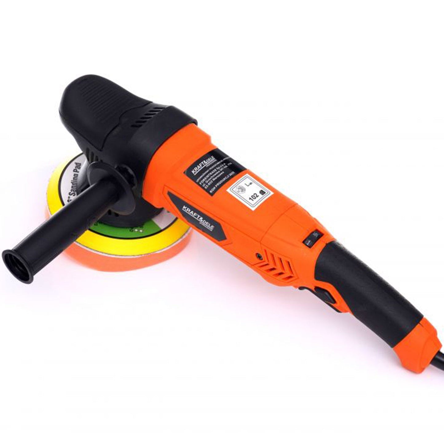 eGOSPODARi.ro Masina de lustruit si polisat 1500W, 4500RPM, D150mm, KRAFT Profi K3025, Poza4