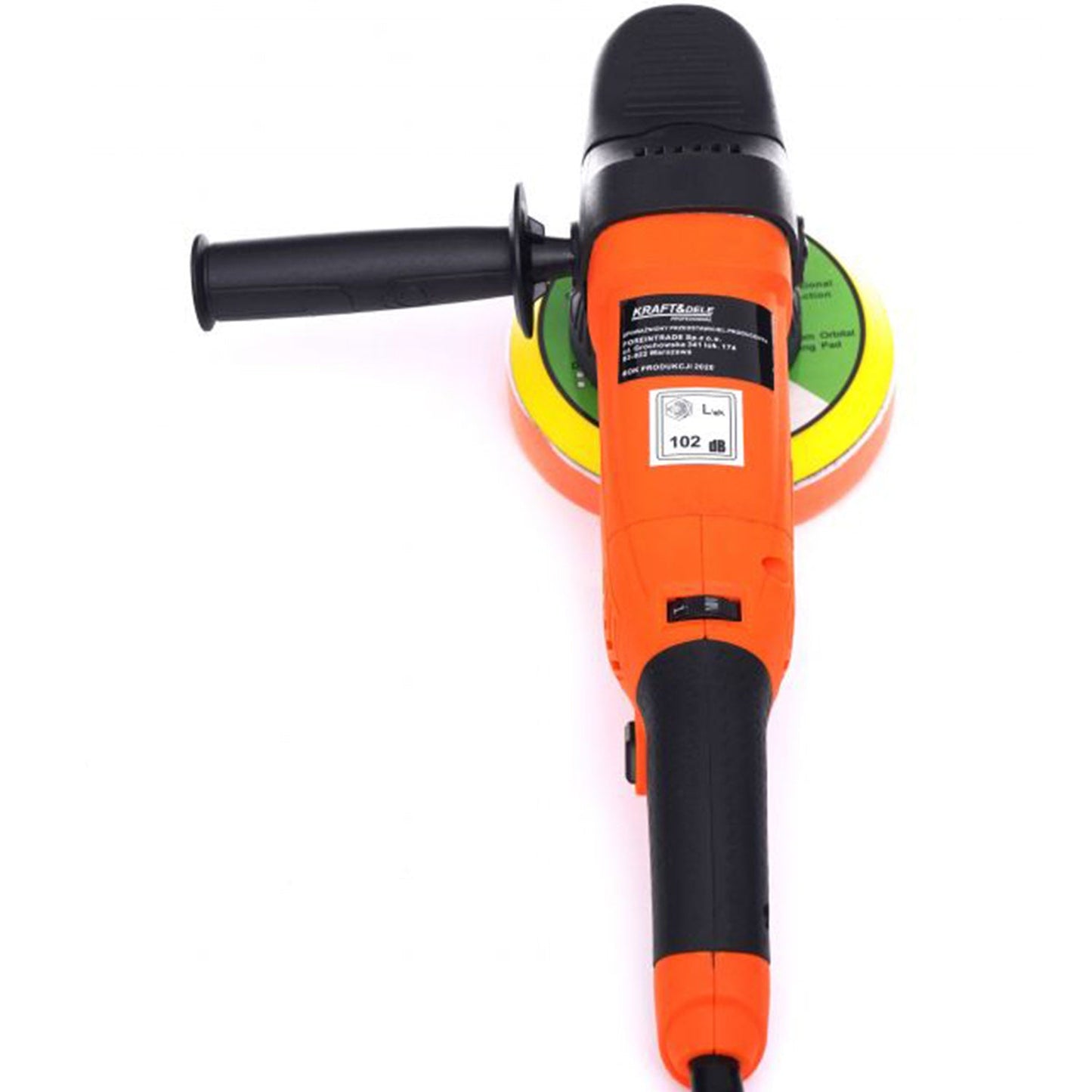 eGOSPODARi.ro Masina de lustruit si polisat 1500W, 4500RPM, D150mm, KRAFT Profi K3025, Poza6