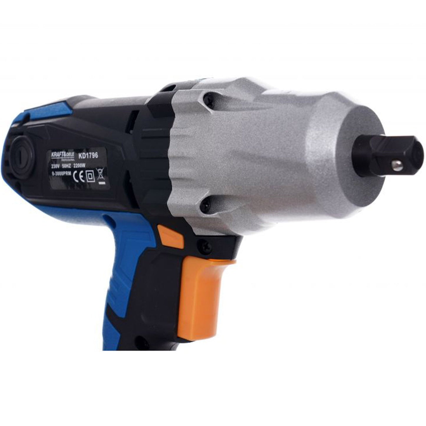 eGOSPODARi.ro Masina electrica insurubat cu impact 2200W, 4 tubulare incluse, 3000 RPM, KRAFT Profi K1796, Poza3