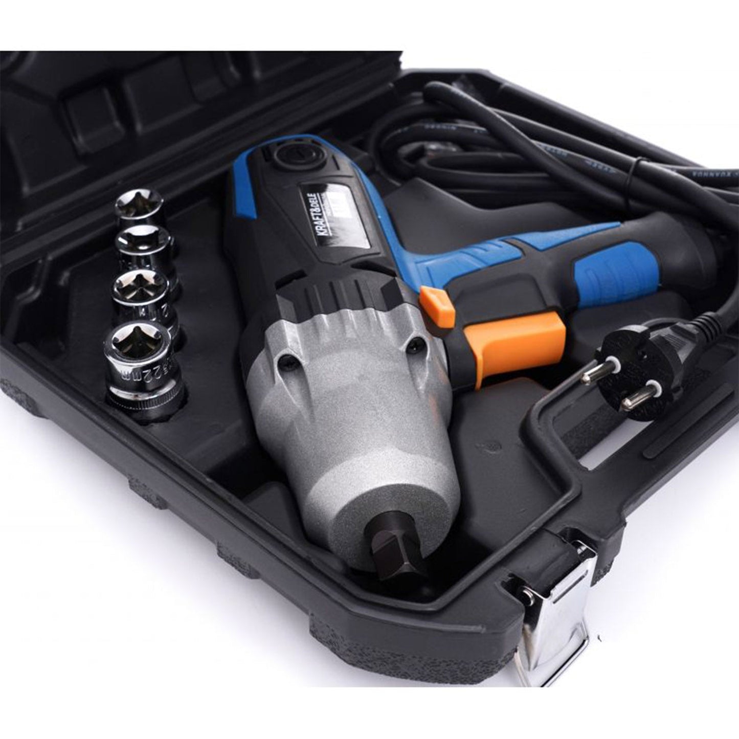 eGOSPODARi.ro Masina electrica insurubat cu impact 2200W, 4 tubulare incluse, 3000 RPM, KRAFT Profi K1796, Poza9