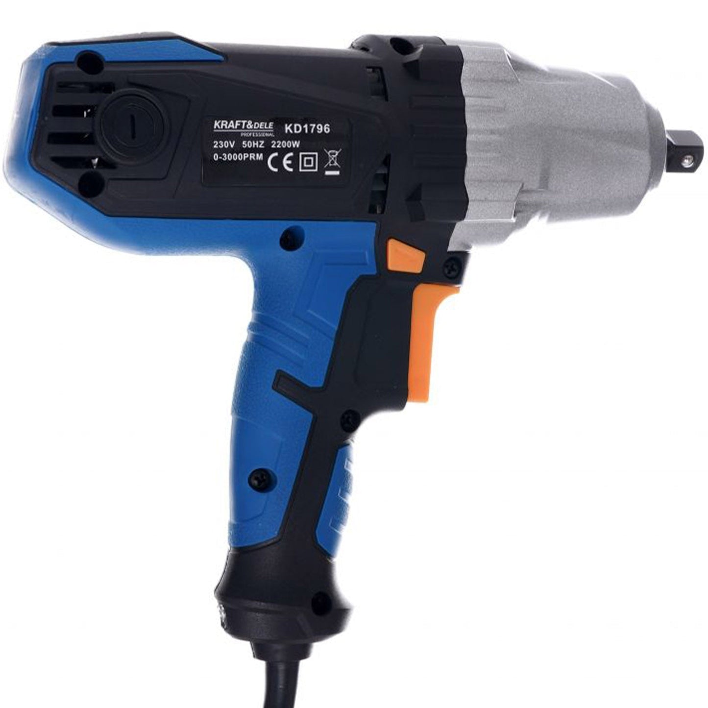 eGOSPODARi.ro Masina electrica insurubat cu impact 2200W, 4 tubulare incluse, 3000 RPM, KRAFT Profi K1796, Poza5