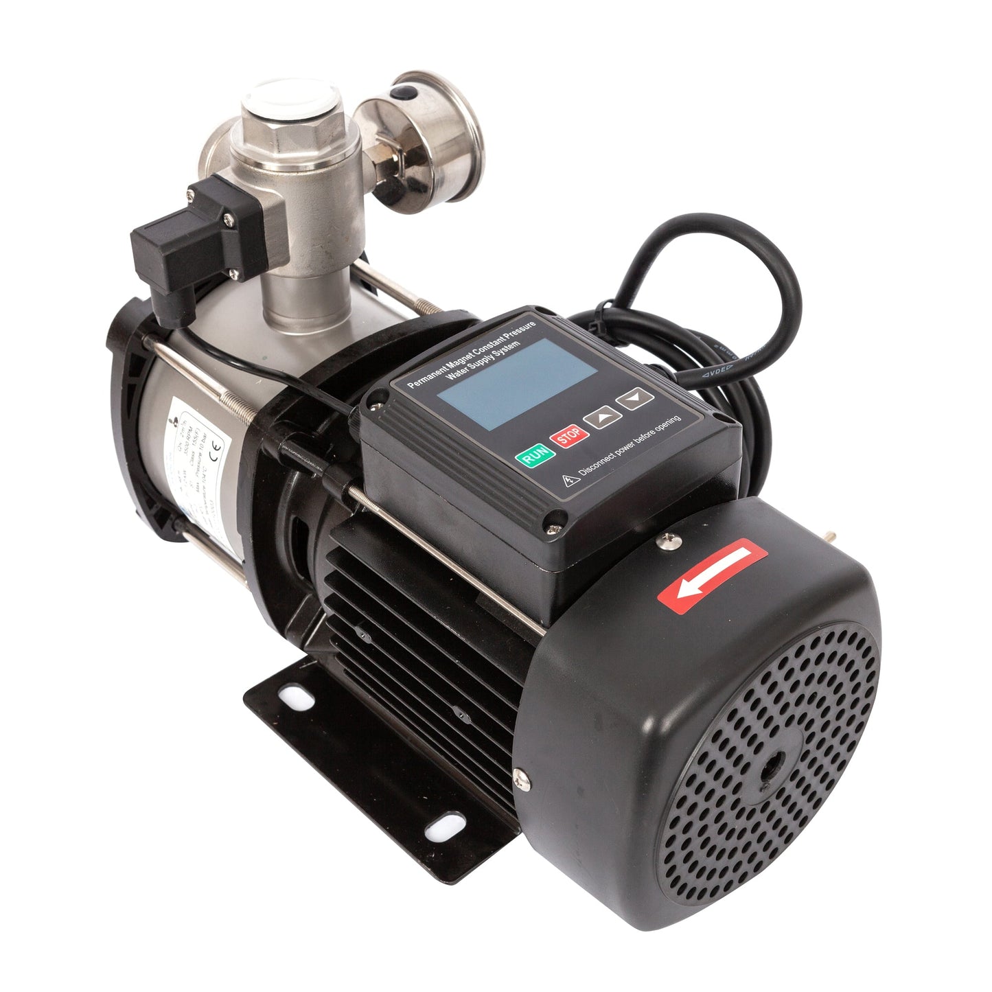 eGOSPODARi.ro % Mini hidrofor AquaTechnica, 8L, 1 Kw, 33.3l/min, H refulare 54m