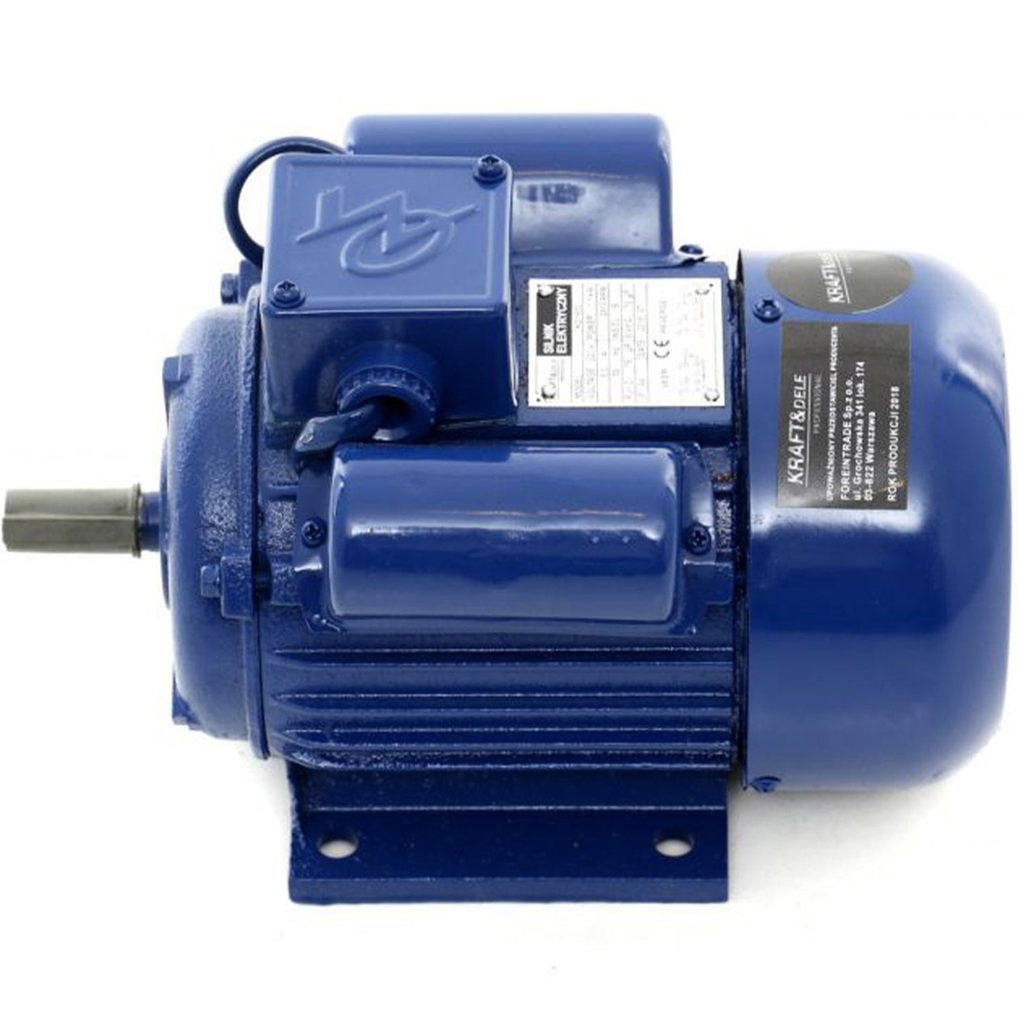 eGOSPODARi.ro Motor electric monofazat 1.1KW, 2810RPM, carcasa fonta, KRAFT Profi K1800, Poza8