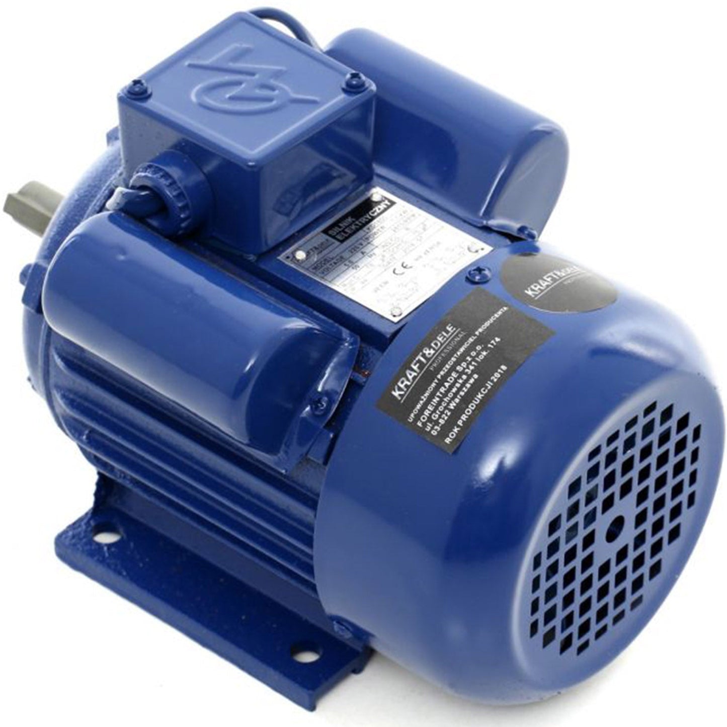 eGOSPODARi.ro Motor electric monofazat 1.1KW, 2810RPM, carcasa fonta, KRAFT Profi K1800, Poza9