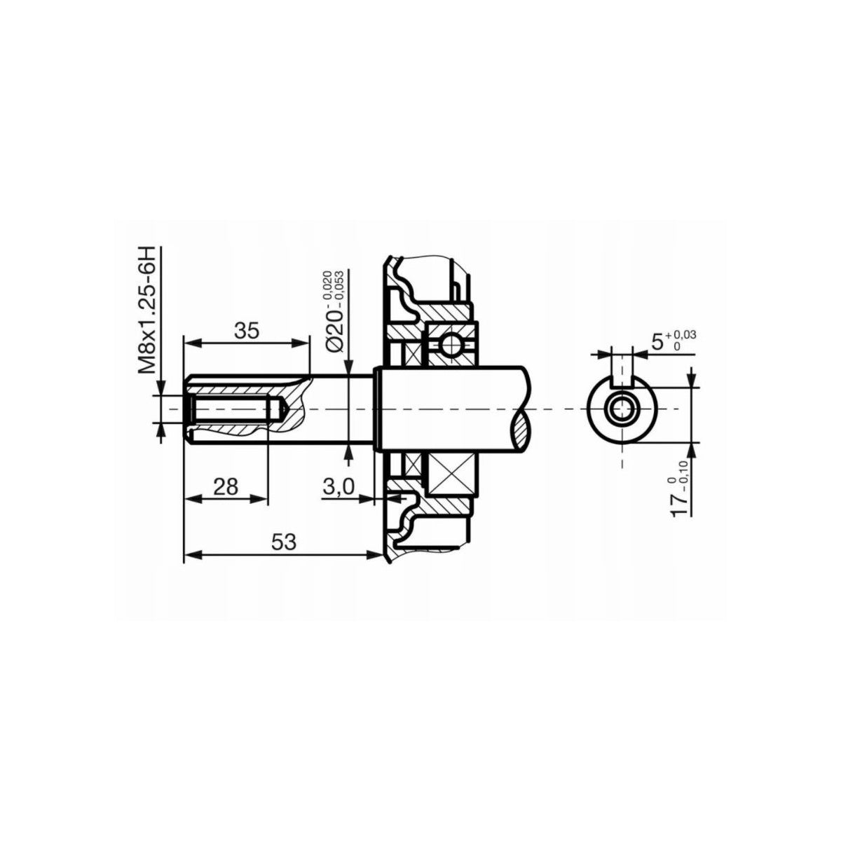eGOSPODARi.ro % Motor motocultor / uz general AP GX160 168F , 6.5CP, 4 timpi, ax cilindric 20mm