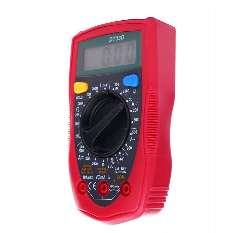 eGOSPODARi.ro Multimetru digital universal electricieni, protectie din cauciuc siliconat KRAFT Profi K11403, Poza5