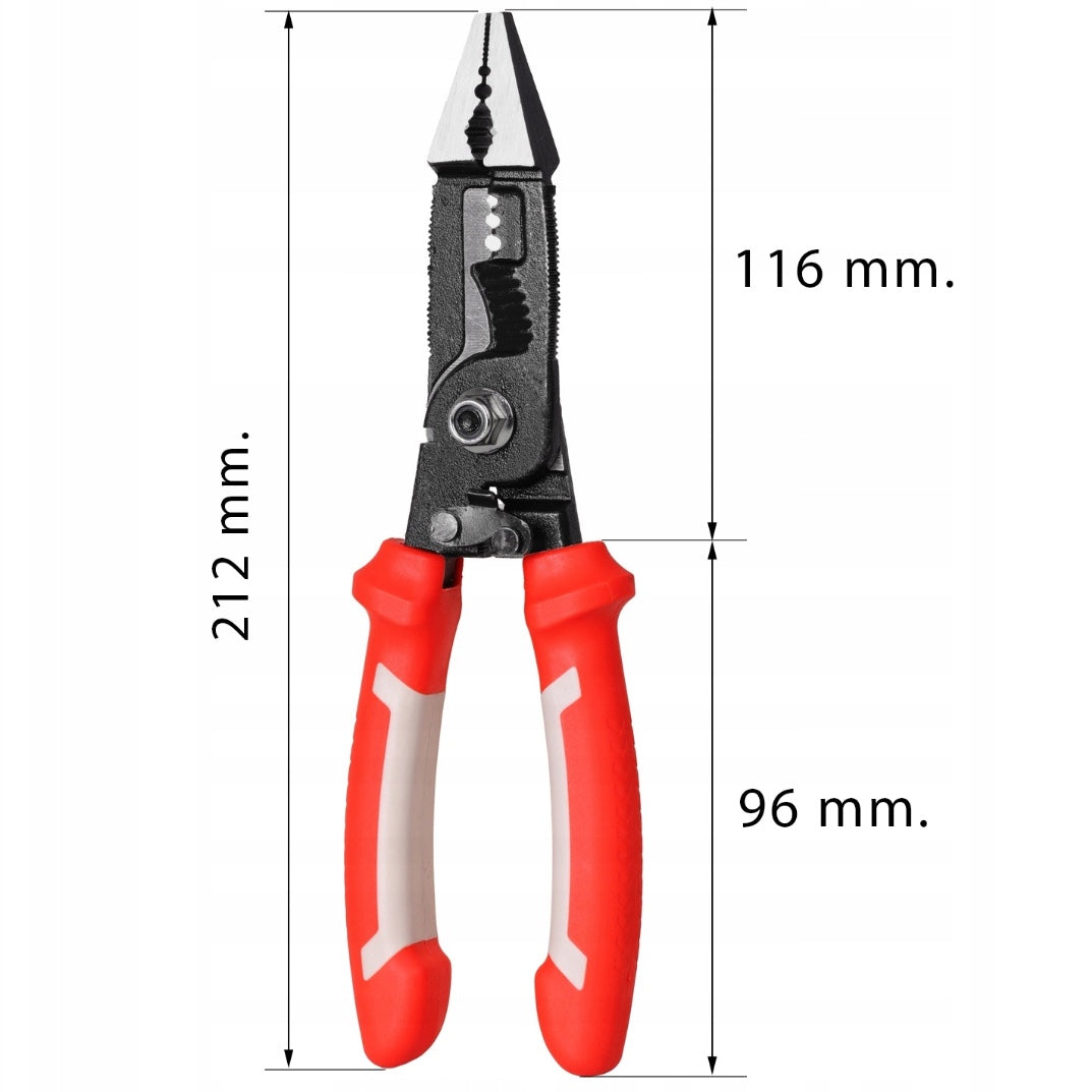 eGOSPODARi.ro Patent (cleste) Multifunctional Electricieni desertizare cabluri, 9 diametre, KRAFT Profi K10848, Poza2