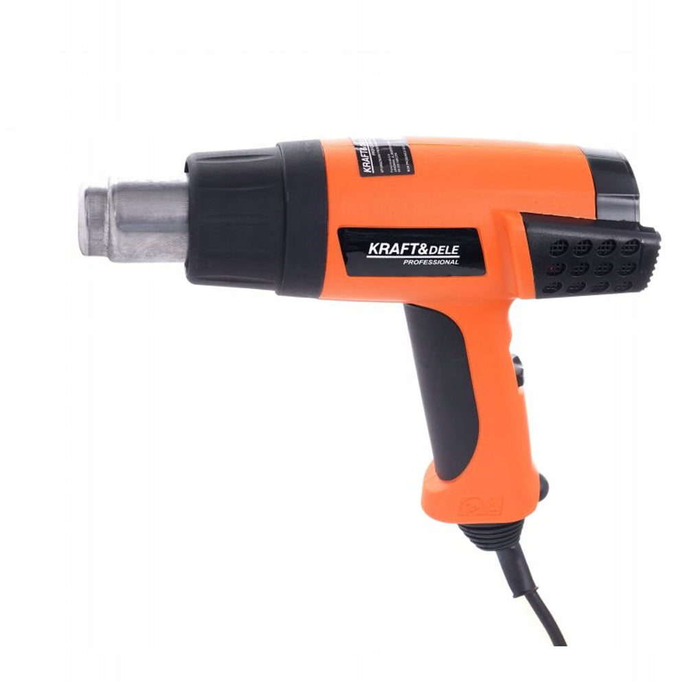 eGOSPODARi.ro Pistol aer cald (feon industrial) 2000W, 2 trepte, 580ᵒC, KRAFT Profi K3027, Poza2