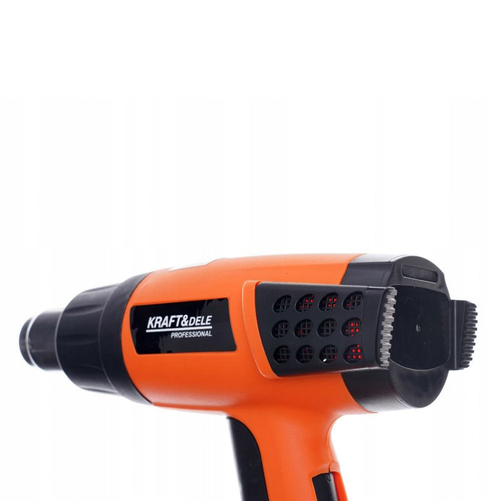 eGOSPODARi.ro Pistol aer cald (feon industrial) 2000W, 2 trepte, 580ᵒC, KRAFT Profi K3027, Poza8
