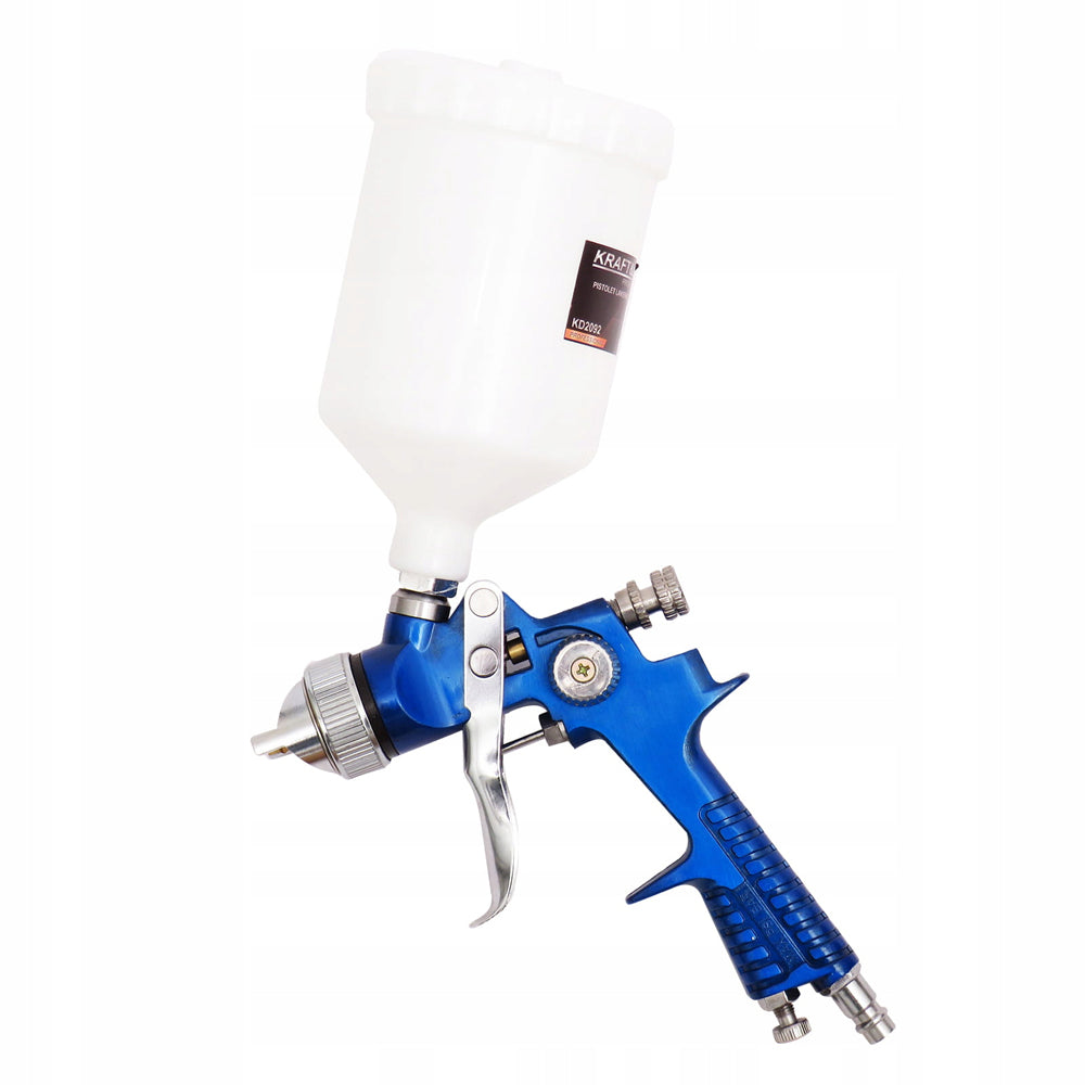 eGOSPODARi.ro Pistol de vopsit pneumatic, Duza 1.4mm, Rezervor 600ml, KRAFT Profi K2092, Poza2
