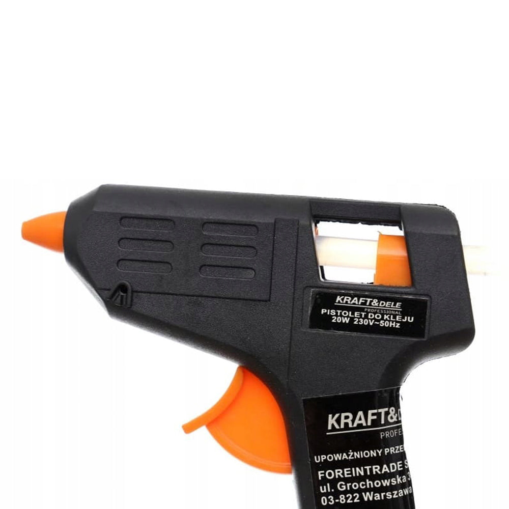 eGOSPODARi.ro Pistol electric de lipit la cald, putere 20W, include 7 batoane de silicon, KRAFT Profi K10351, Poza5