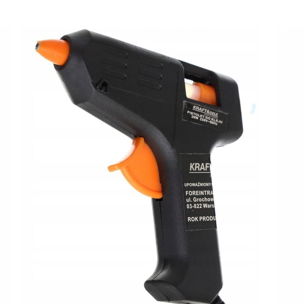 eGOSPODARi.ro Pistol electric de lipit la cald, putere 20W, include 7 batoane de silicon, KRAFT Profi K10351, Poza6