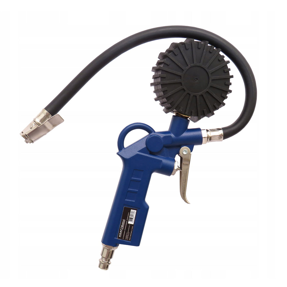 eGOSPODARi.ro Pistol pneumatic pentru umflare anvelope, cu manometru, conexiune 1/4", KRAFT Profi K427, Poza3