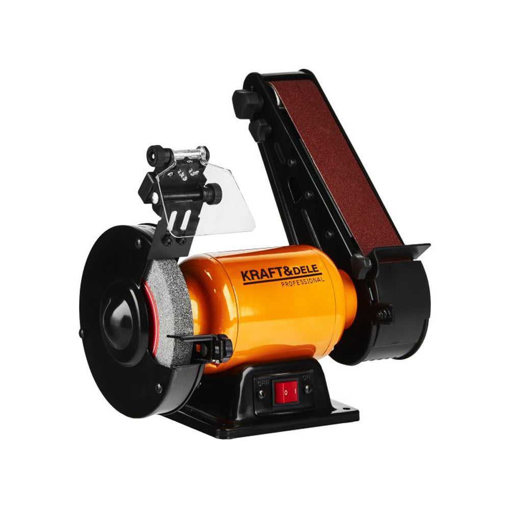 eGOSPODARi.ro Polizor de banc 1800W, 2980RPM, pentru disc 150mm, KRAFT Profi K568, Poza1