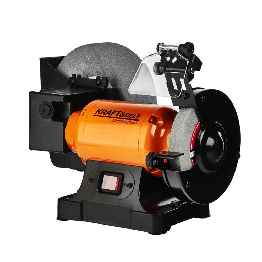 eGOSPODARi.ro Polizor de banc 1800W, 2980RPM, pentru disc 150mm, KRAFT Profi K569, Poza2