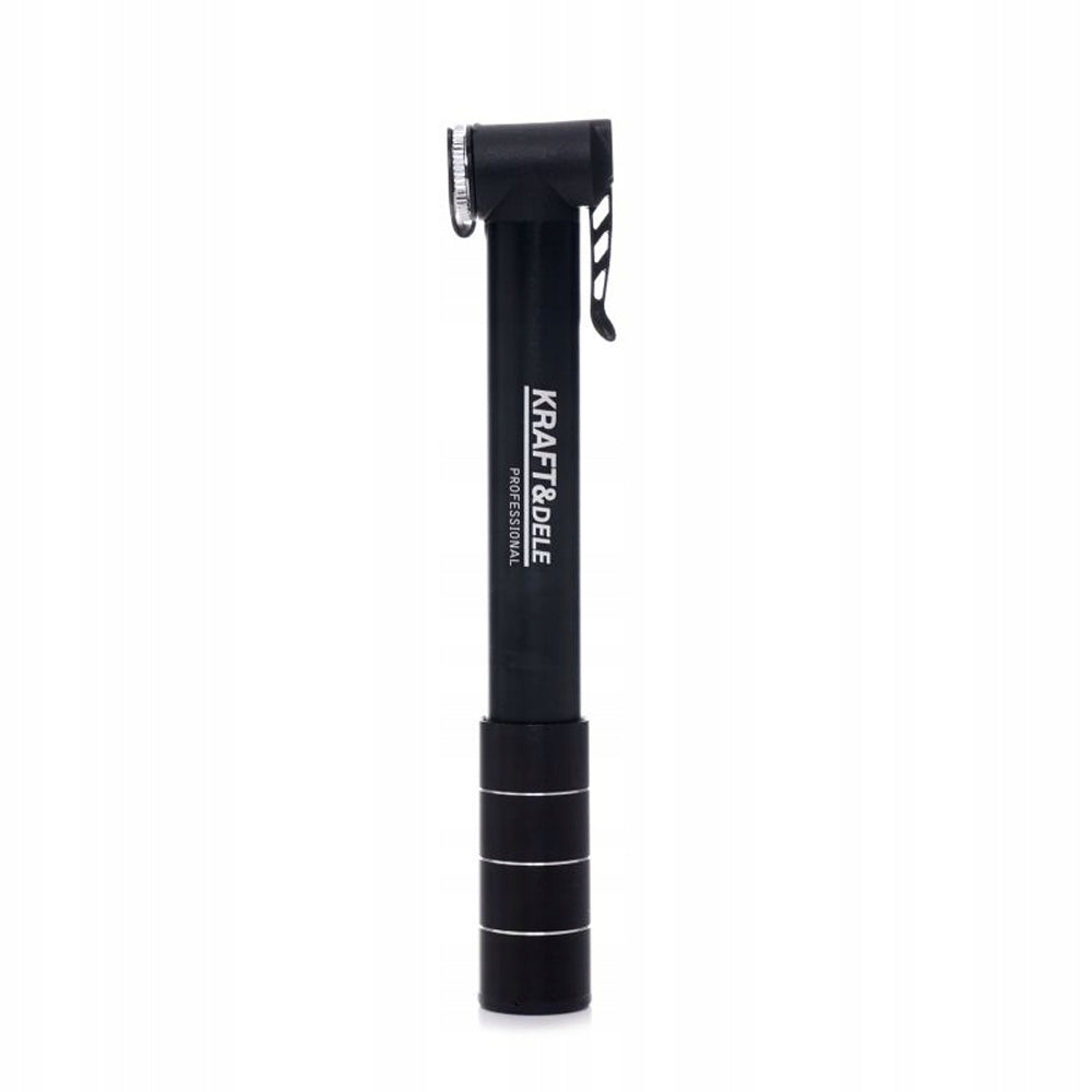 eGOSPODARi.ro Pompa Bicicleta Compacta, dimensiune 19cm, cap umflare universal, KRAFT Profi K11822, Poza6
