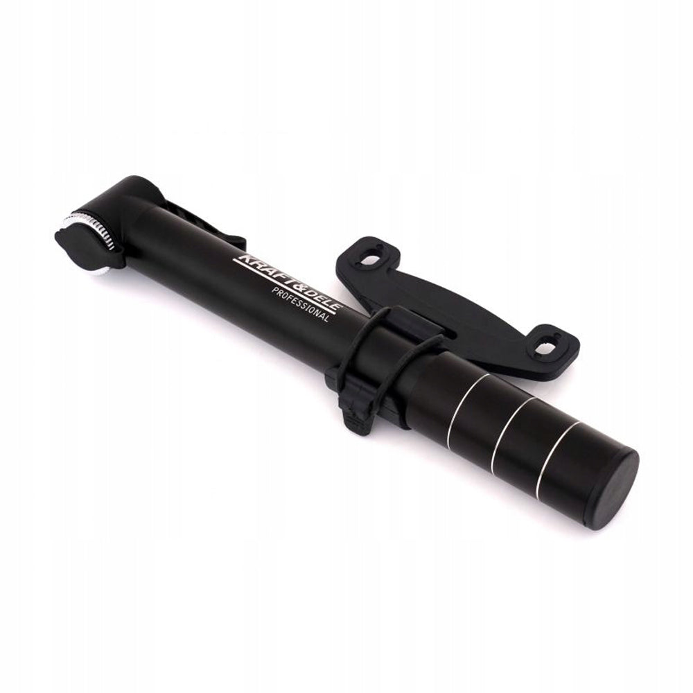 eGOSPODARi.ro Pompa Bicicleta Compacta, dimensiune 19cm, cap umflare universal, KRAFT Profi K11822, Poza8