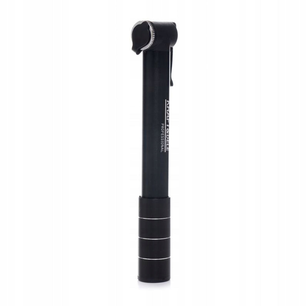 eGOSPODARi.ro Pompa Bicicleta Compacta, dimensiune 19cm, cap umflare universal, KRAFT Profi K11822, Poza3