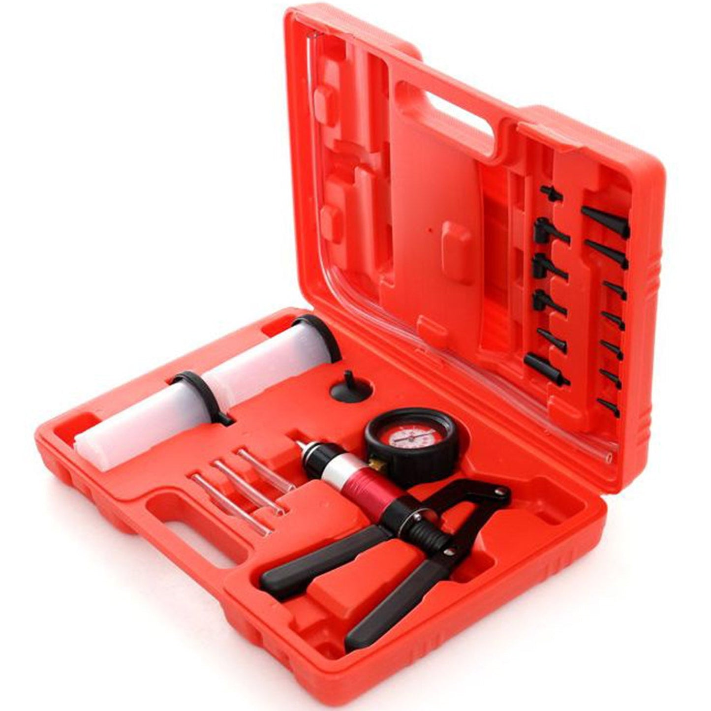 eGOSPODARi.ro Pompa de vaccum manuala profesionala, cu manometru, KRAFT Profi K10515, Poza10