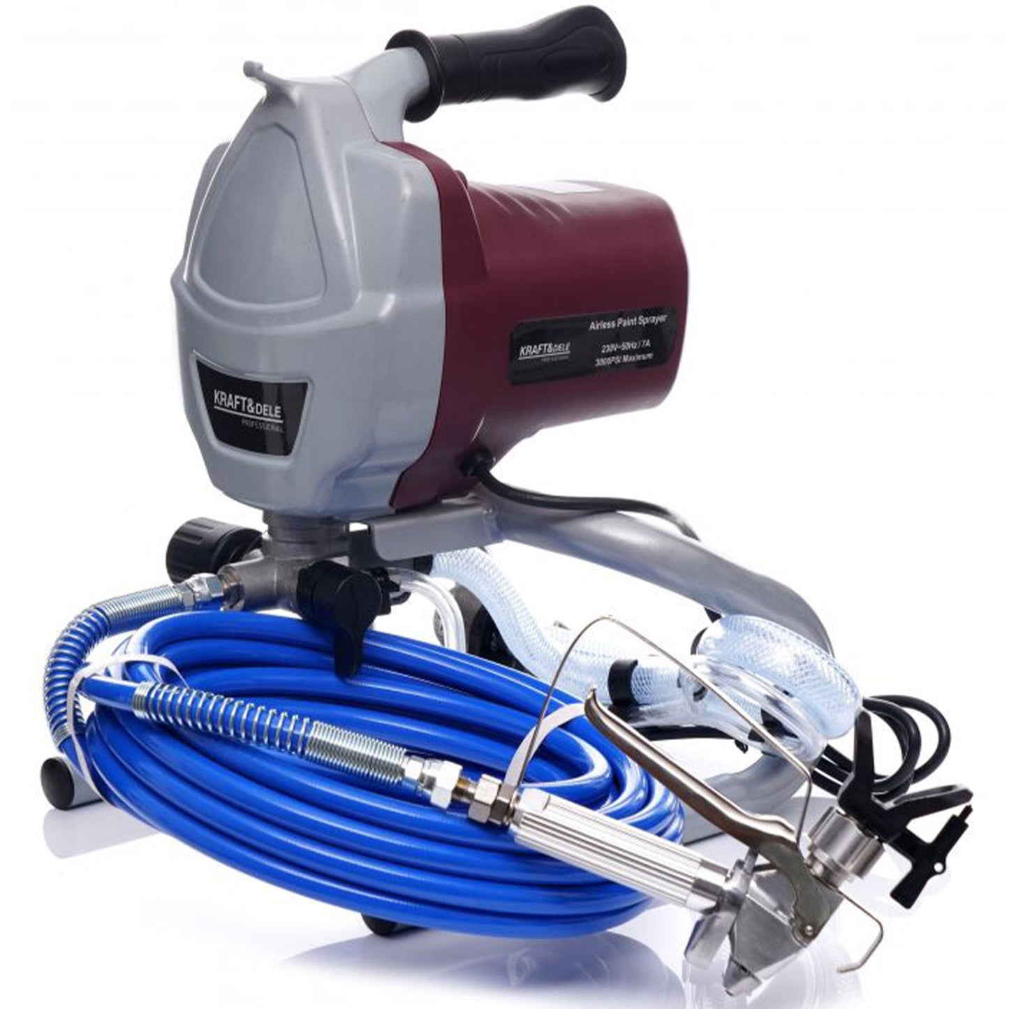 eGOSPODARi.ro Pompa electrica de vopsit air-less 1500W, Duza 0.38mm, KRAFT Profi K1747, Poza12