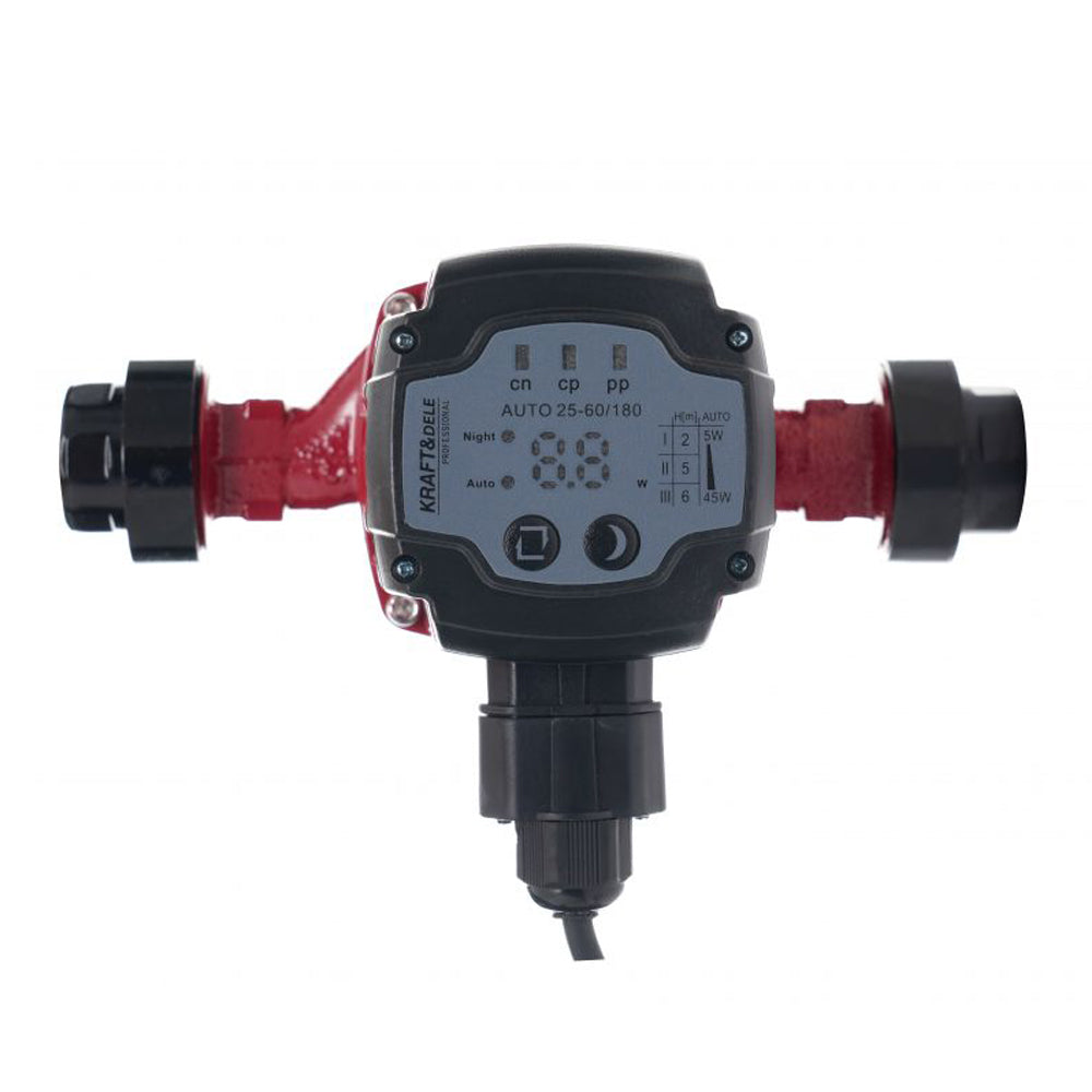 eGOSPODARi.ro Pompa recirculare centrala, 45W, conexiune 25-60/180, pana la 60l/min, KRAFT Profi K801 , Poza2