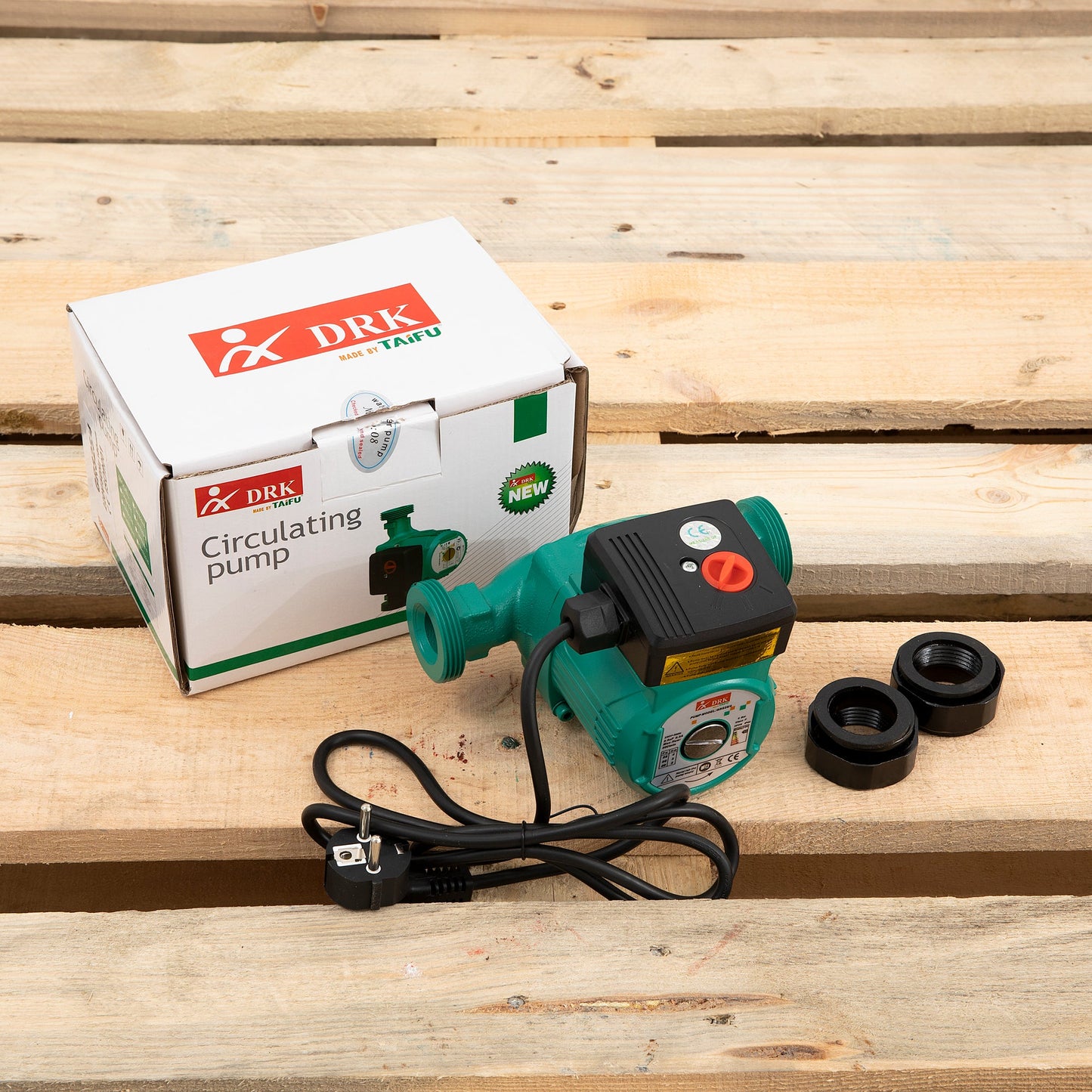 eGOSPODARi.ro % Pompa recirculare centrala DRK GRS 25/4, 88W, 50 l/min, 6 Bar