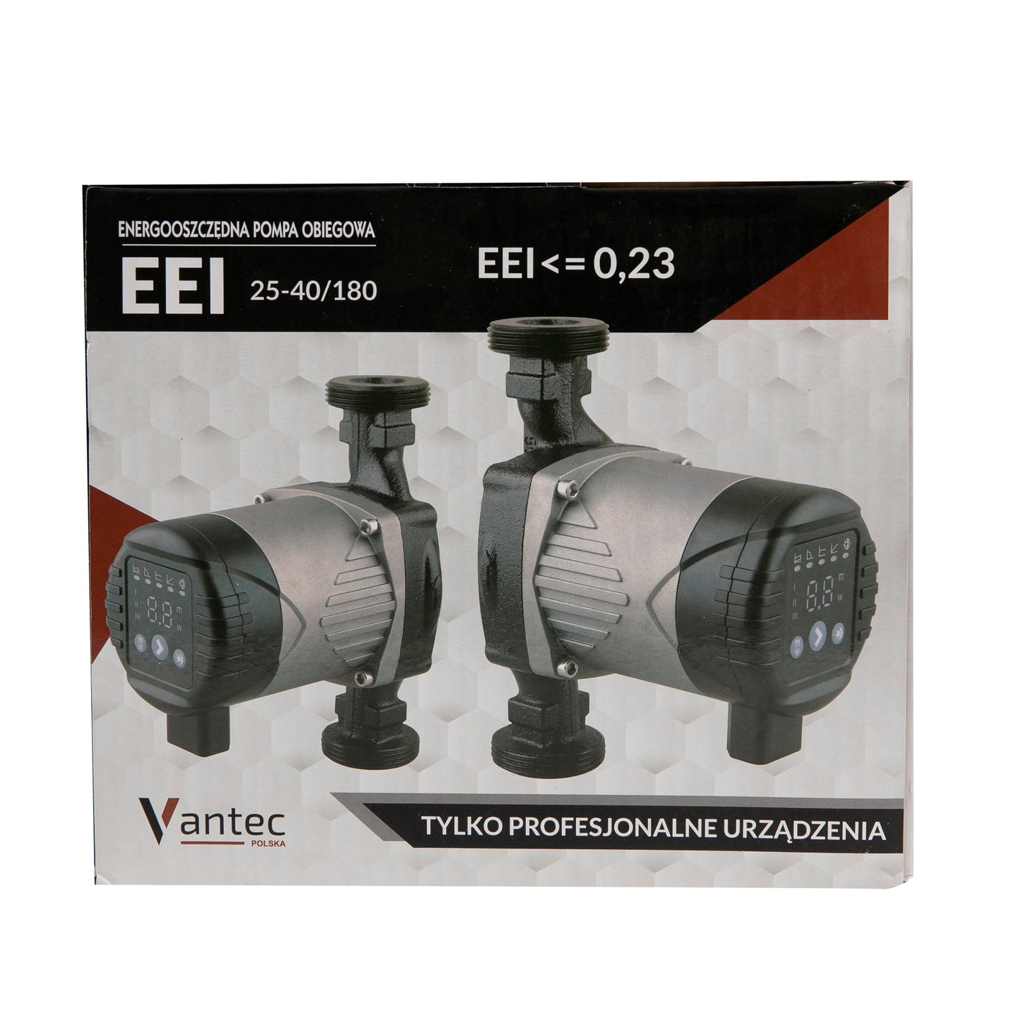 eGOSPODARi.ro % Pompa recirculare centrala Vantec EEI 25-40/180, debit 48l/min, putere 22W