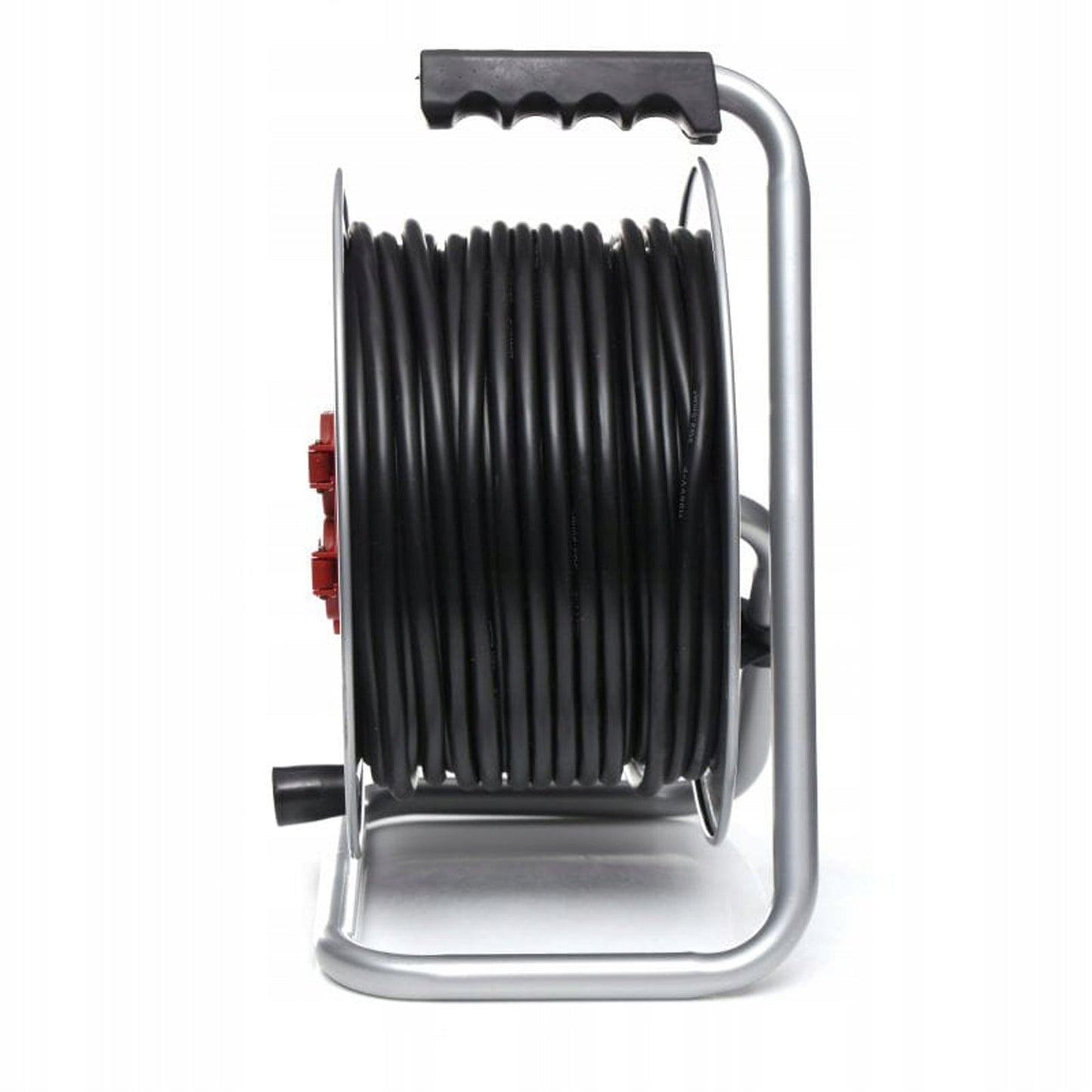 eGOSPODARi.ro Prelungitor electric lungime 30m, tambur derulare cu 4 prize incorporate, conductor 3x2.5mm, KRAFT Profi K4021, Poza5