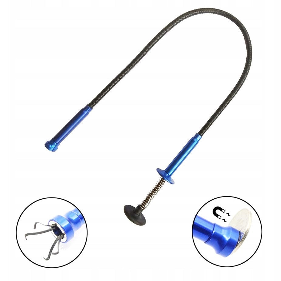eGOSPODARi.ro Recuperator suruburi, flexibil cu gheare magnetice, lungime 68 cm, KRAFT Profi K10877, Poza2
