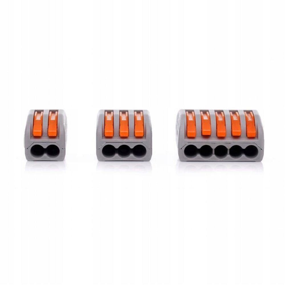 eGOSPODARi.ro SET 60buc conectori rapizi conductori (cabluri) pentru electricieni, KRAFT Profi K10496, Poza6