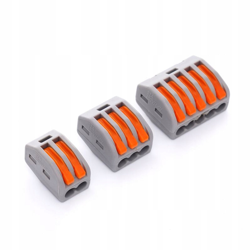 eGOSPODARi.ro SET 60buc conectori rapizi conductori (cabluri) pentru electricieni, KRAFT Profi K10496, Poza4