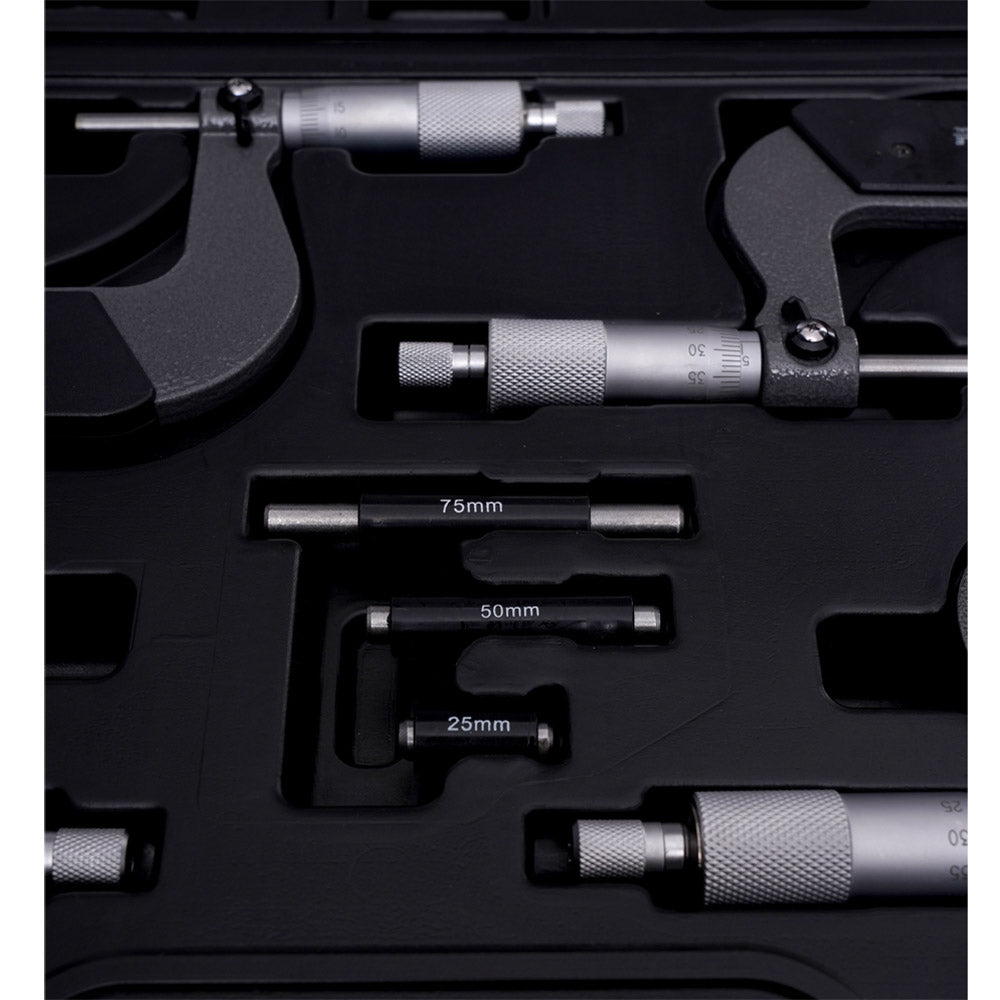 eGOSPODARi.ro SET Micrometre Profesionale, include 4 micrometre, interval masurare 0-100mm, KRAFT Profi K10443, Poza6