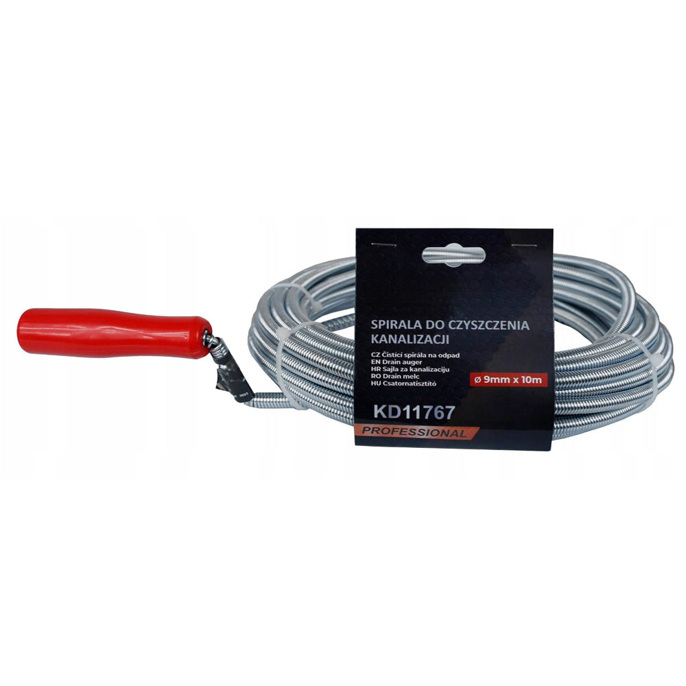 eGOSPODARi.ro Sarpe pentru desfundat tevi, lungime 10m, KRAFT Profi K11767, Poza2